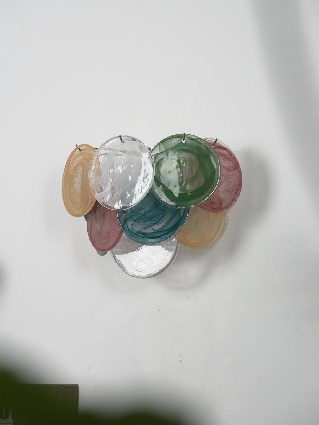 Lunaria Disc Murano Wall Lamp - Vakkerlight