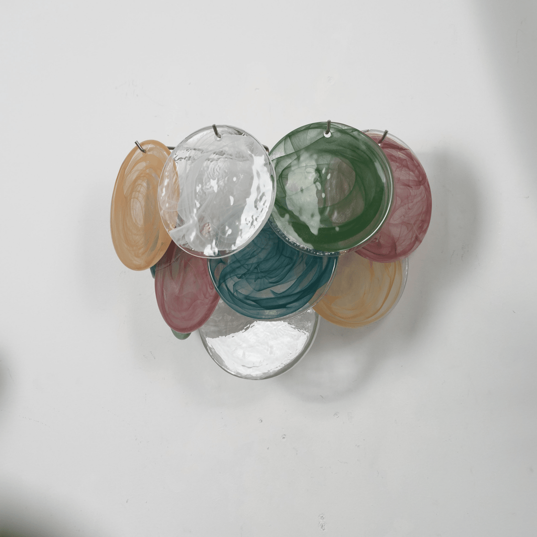 Lunaria Disc Murano Wall Lamp - Vakkerlight