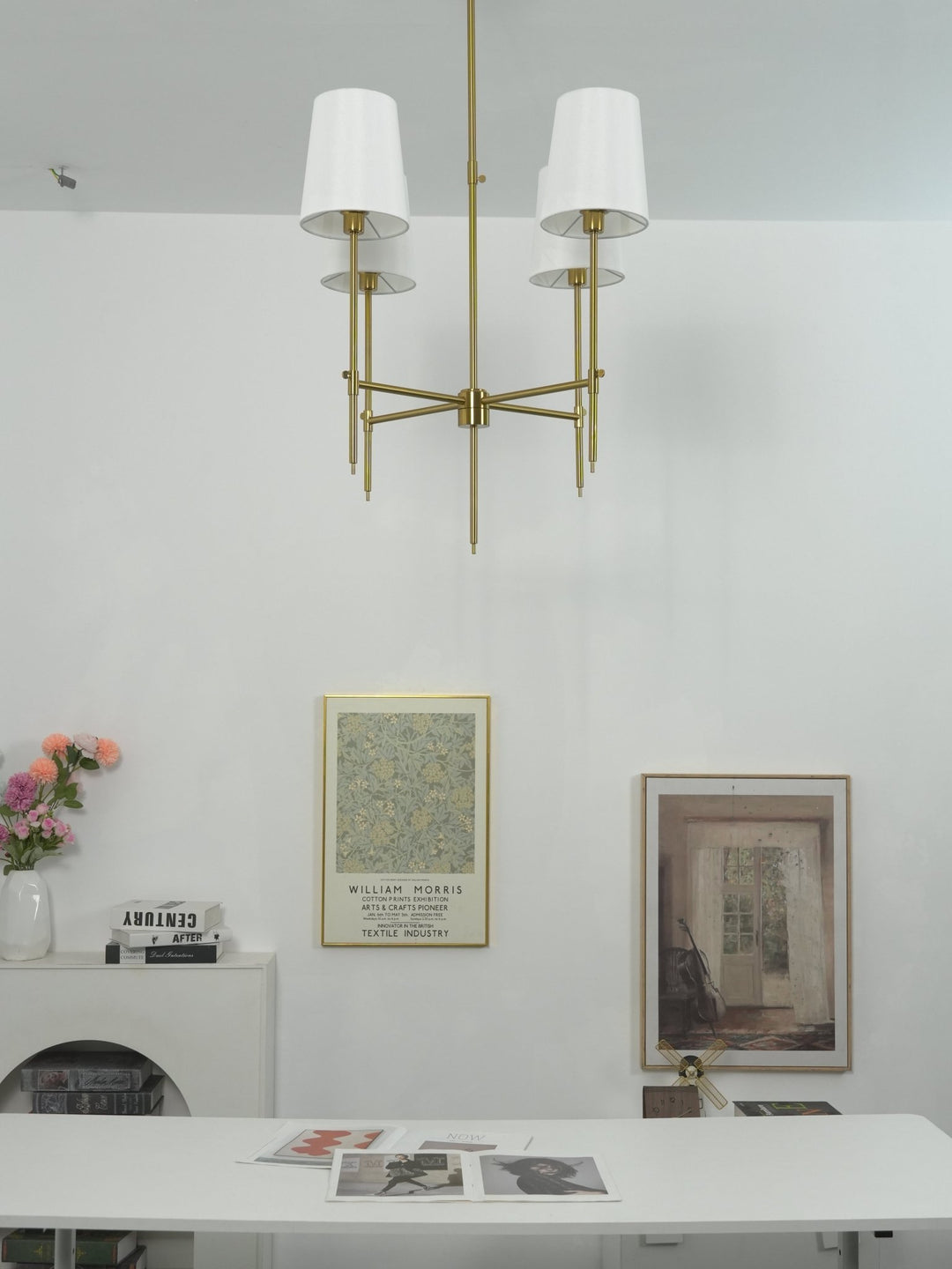 Elowen Brass Chandelier - Vakkerlight