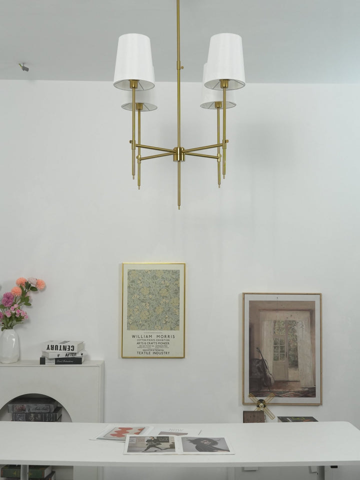 Elowen Brass Chandelier - Vakkerlight