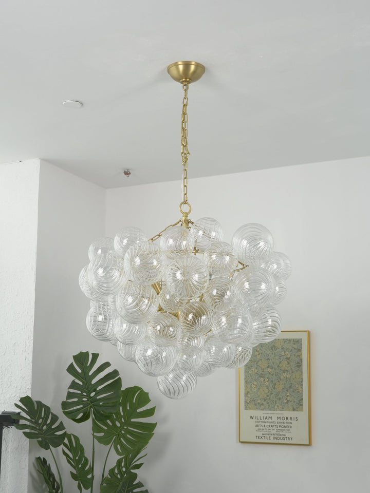 Glass Ball Bubbles Chandelier - Vakkerlight