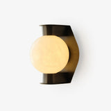 Alabaster Orb Wandleuchte