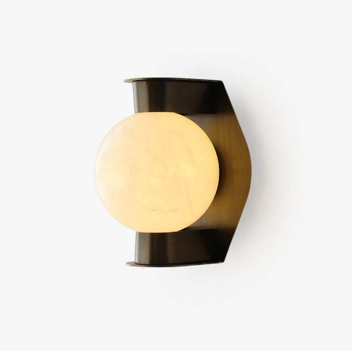 Alabaster Orb Sconce - Vakkerlight