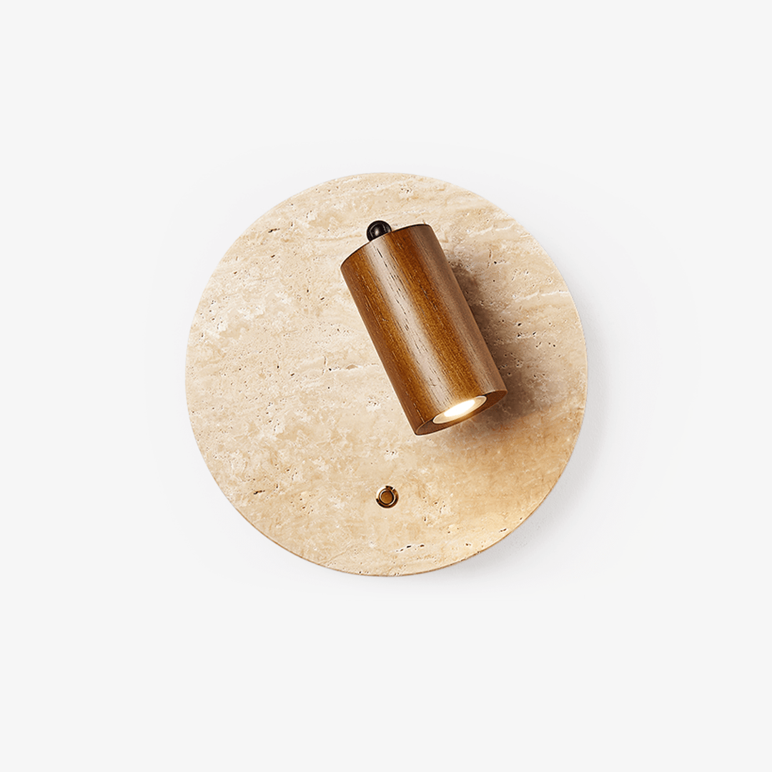 Travertine Spot Wall Sconce - Vakkerlight