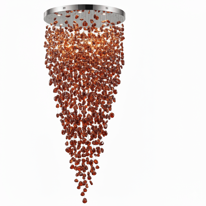 Crystal Stone Chandelier - Vakkerlight