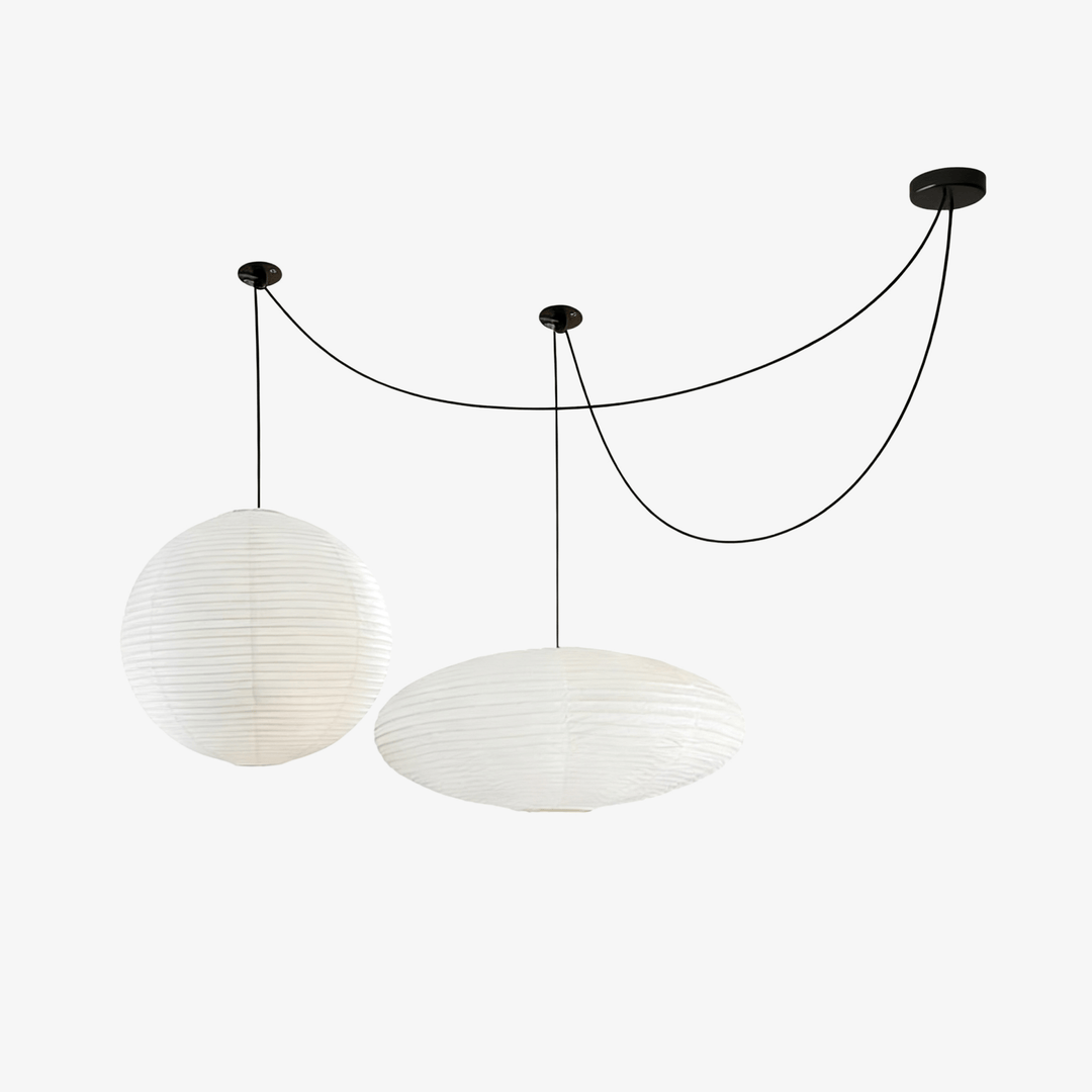 Washi Paper Whimsy Pendant Lamp - Vakkerlight