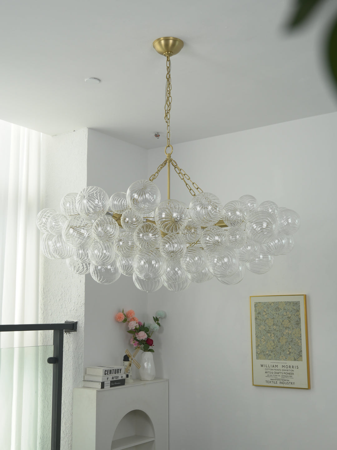 Glass Ball Bubbles Chandelier