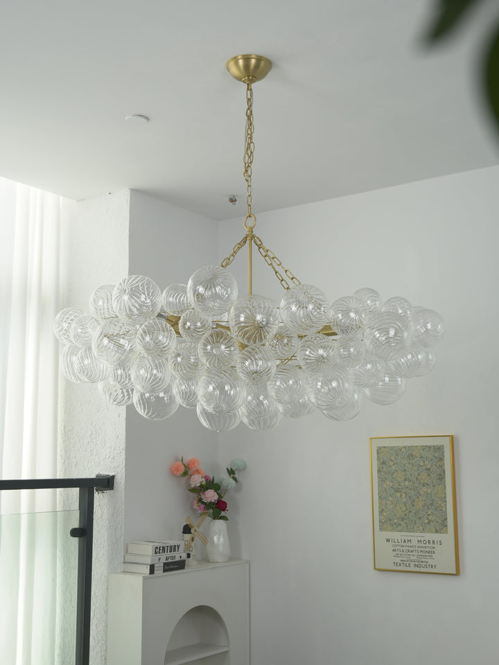 Glass Ball Bubbles Chandelier