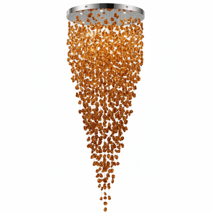 Crystal Stone Chandelier - Vakkerlight