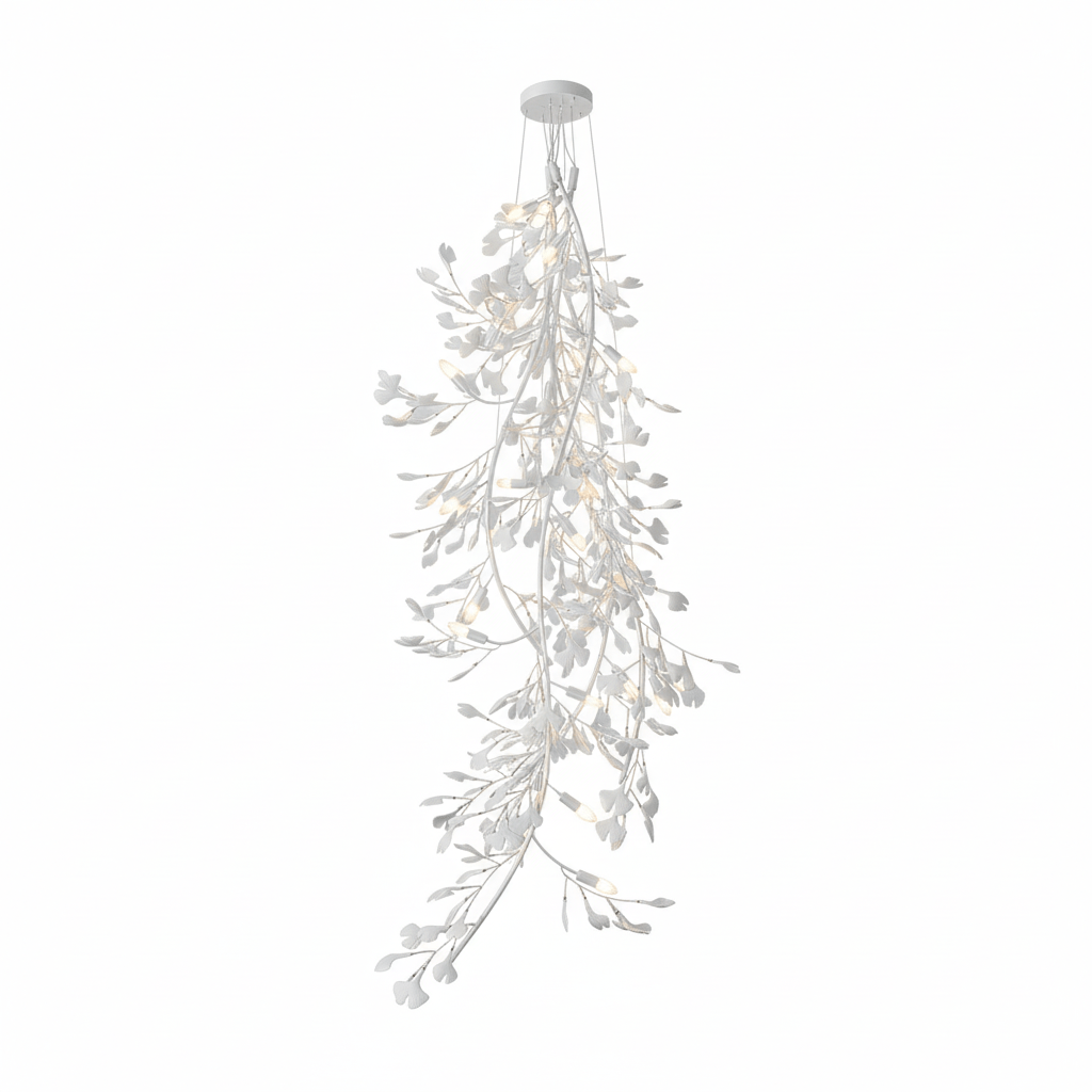 Gingko Long Branch Chandelier - Vakkerlight