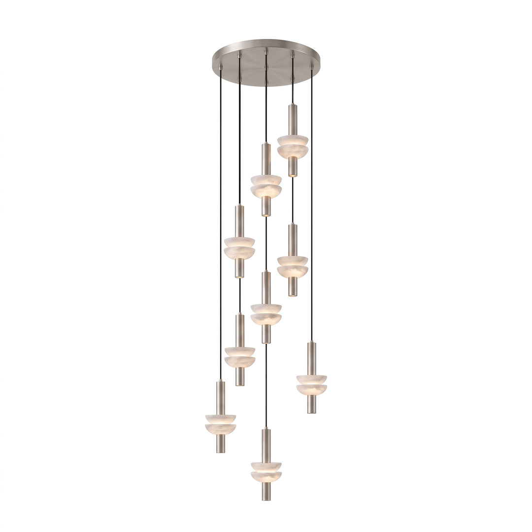 Alabaster Column Pendant Lamp - Vakkerlight