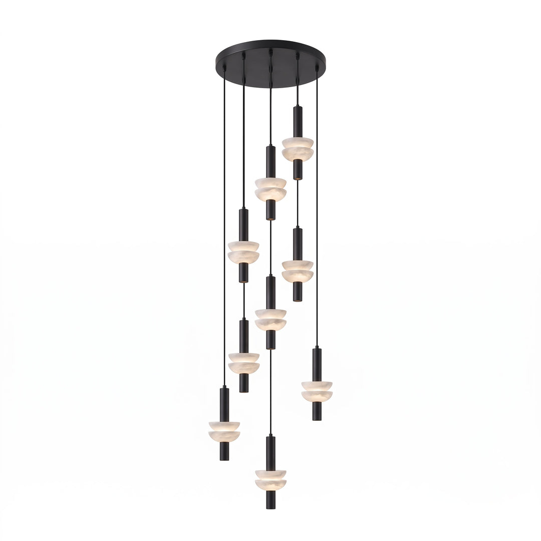 Alabaster Column Pendant Lamp - Vakkerlight