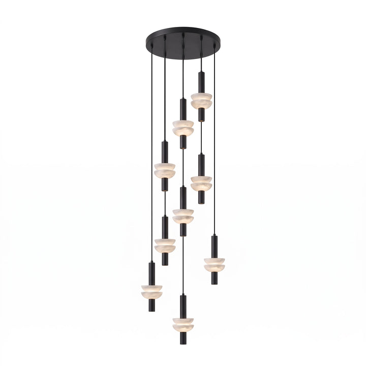 Alabaster Column Pendant Lamp - Vakkerlight