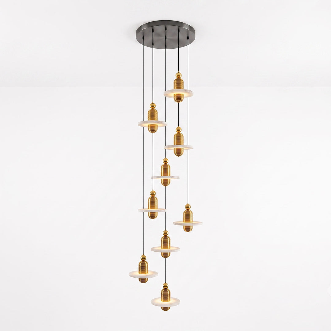 Saturn Alabaster Pendant Light - Vakkerlight
