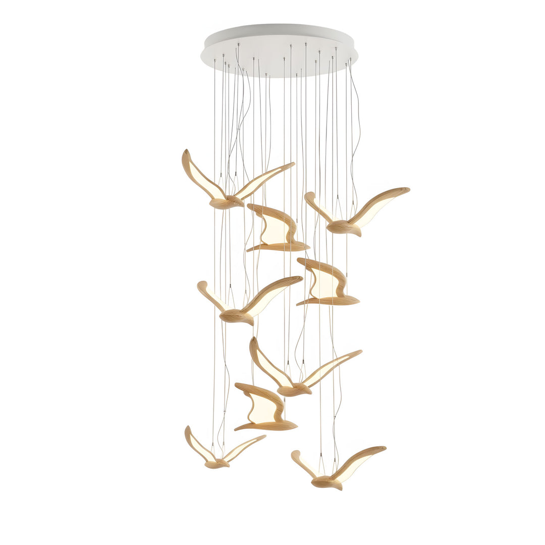 Warbler Chandelier - Vakkerlight