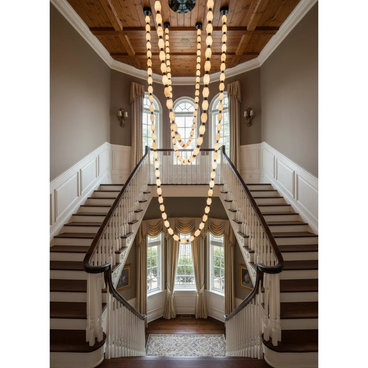 Glass Chain Chandelier - Vakkerlight