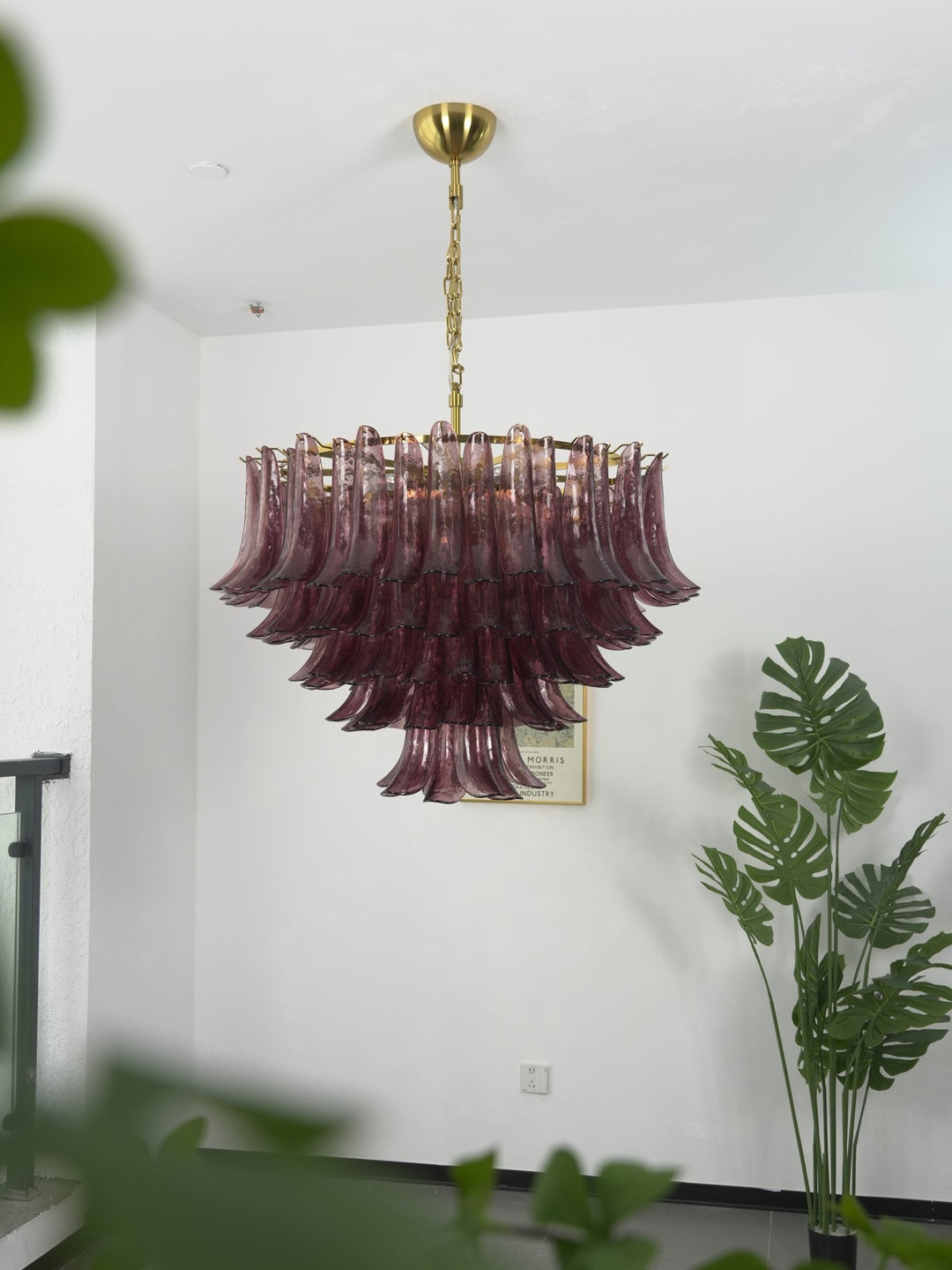 Amethyst Bloom Chandelier - Vakkerlight