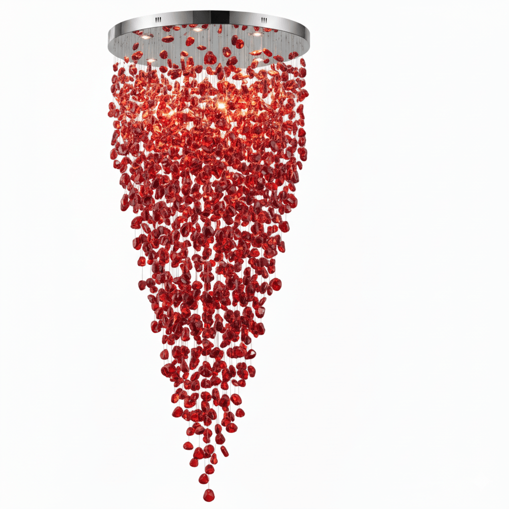 Crystal Stone Chandelier - Vakkerlight