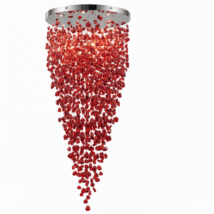 Crystal Stone Chandelier - Vakkerlight