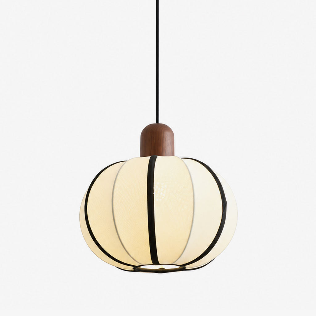 Melon Fabric Pendant Lamp