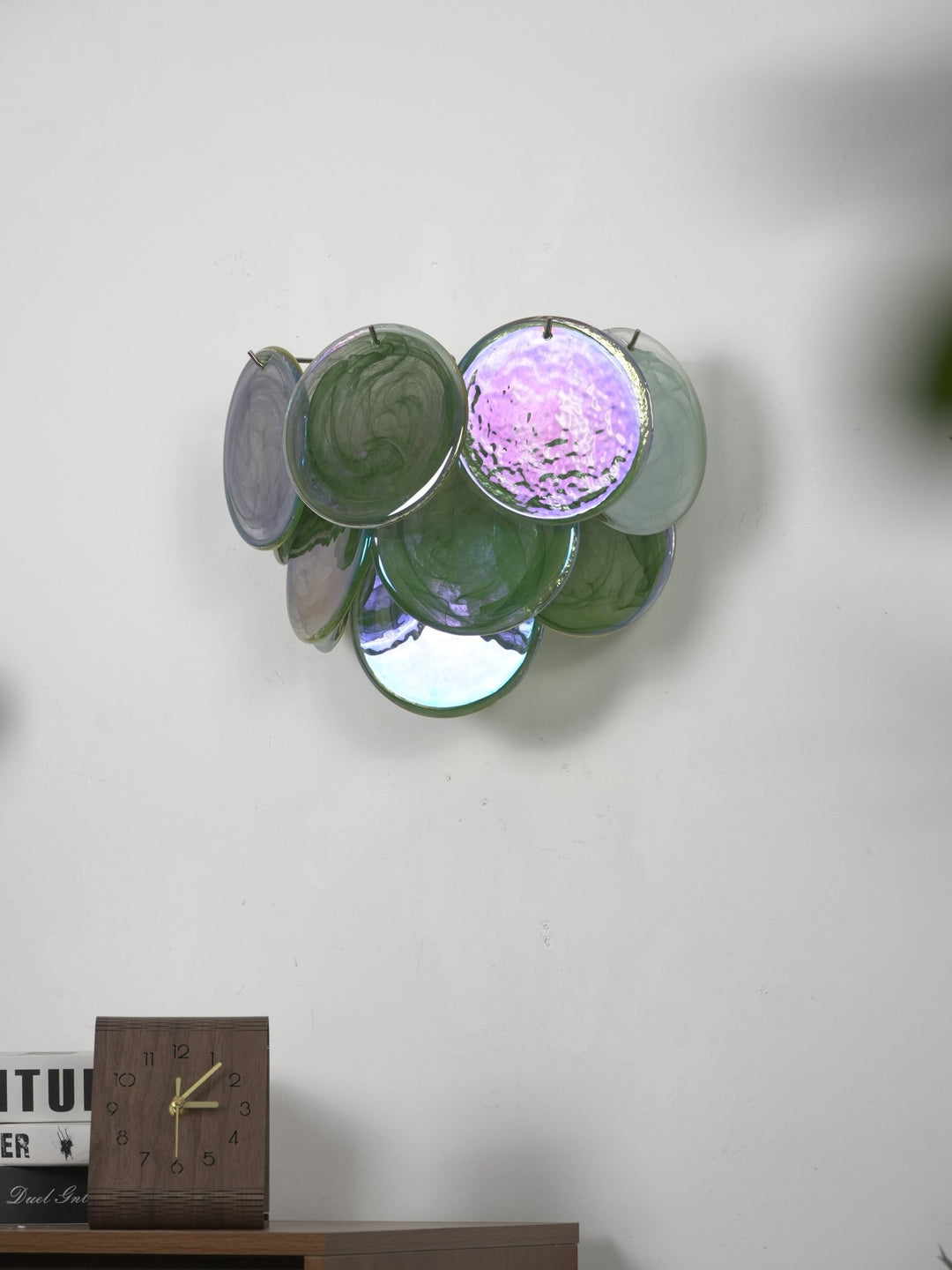Lunaria Disc Murano Wall Lamp - Vakkerlight