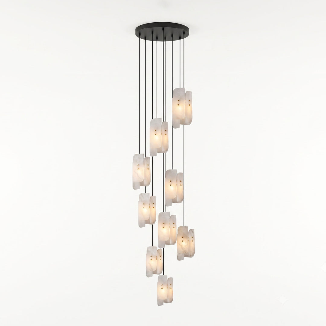 Megalith Mini Alabaster Pendant Light - Vakkerlight