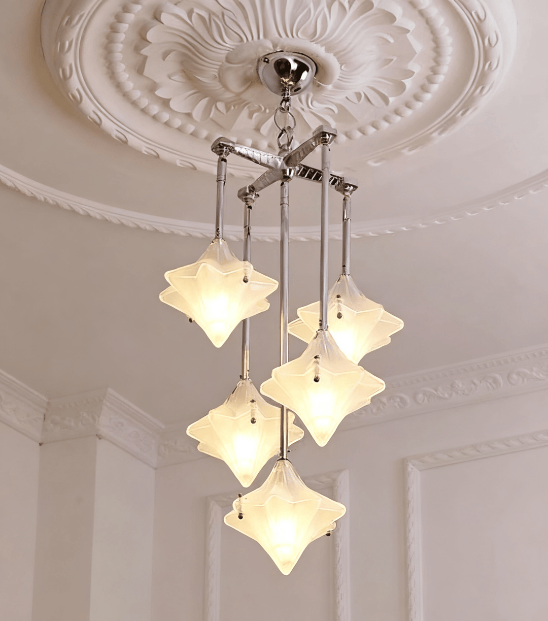 Elowen Long Prism Star Chandelier - Vakkerlight