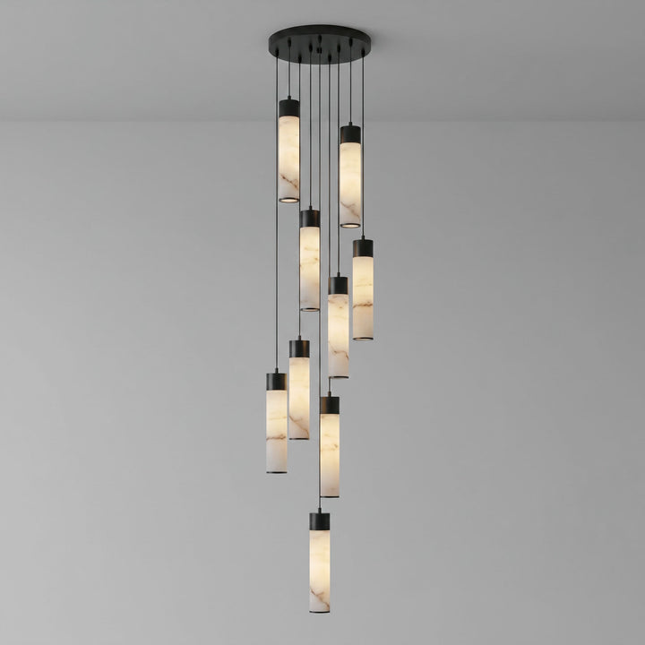 Alabaster Tala Brass Pendant Lamp - Vakkerlight