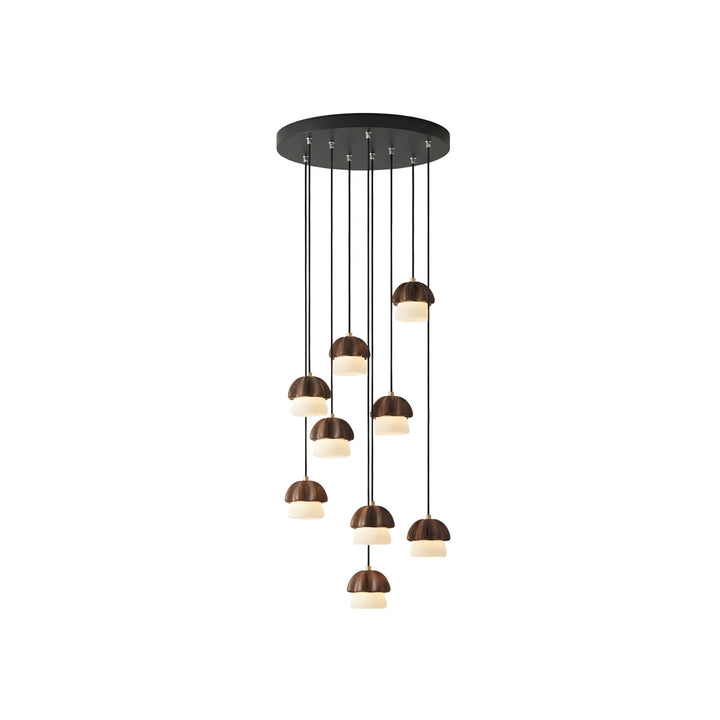 Mushroom Cluster Chandelier