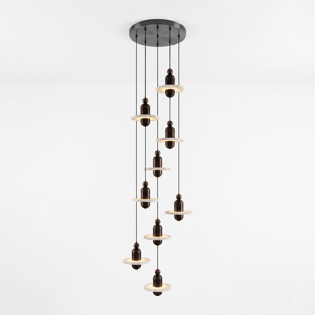 Saturn Alabaster Pendant Light - Vakkerlight
