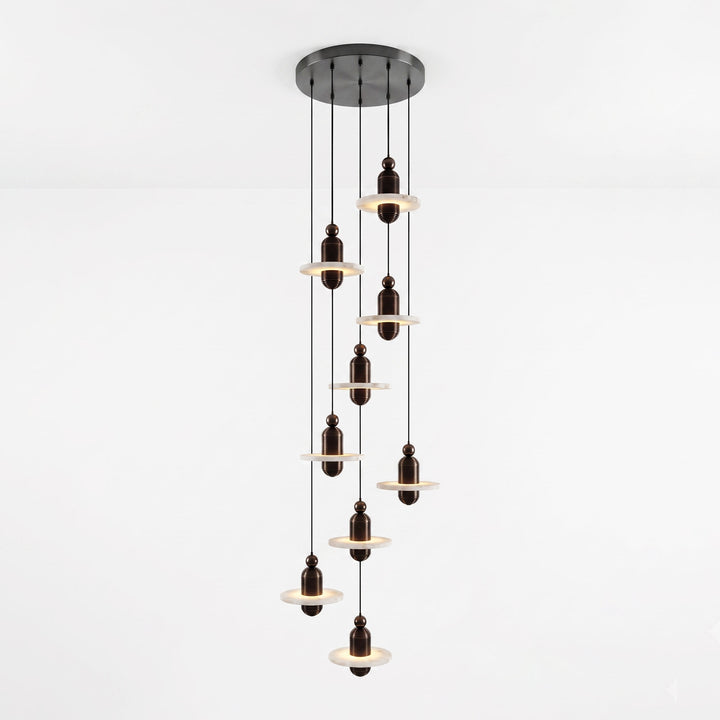 Saturn Alabaster Pendant Light - Vakkerlight