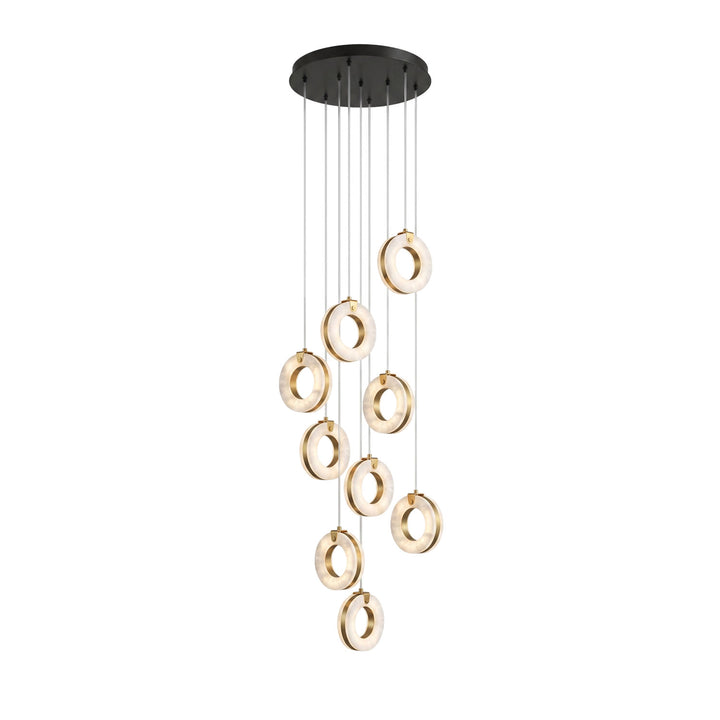 Alabaster Ring Pendant Light - Vakkerlight