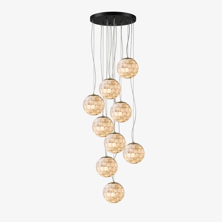 Alabaster Ball Pendant Light - Vakkerlight