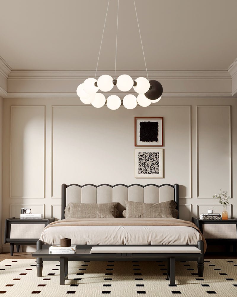 Celestial Bead Ring Chandelier - Vakkerlight