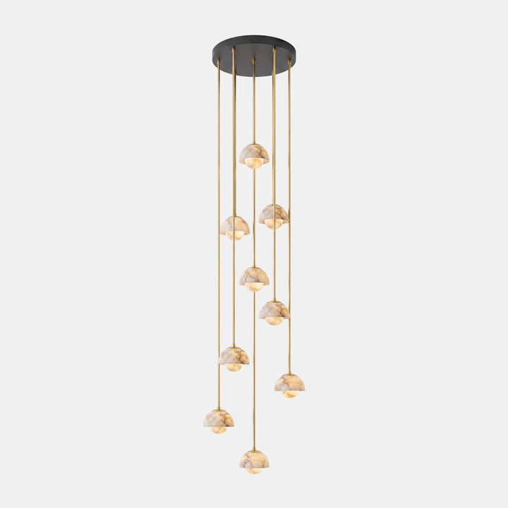 Alabaster Bud Pendant Lamp - Vakkerlight