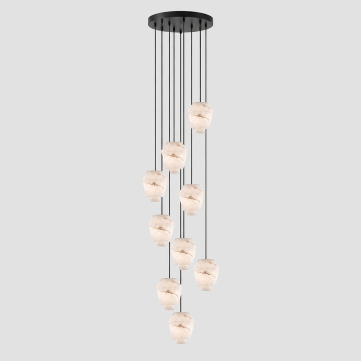 Elvian Alabaster Pendant Light - Vakkerlight
