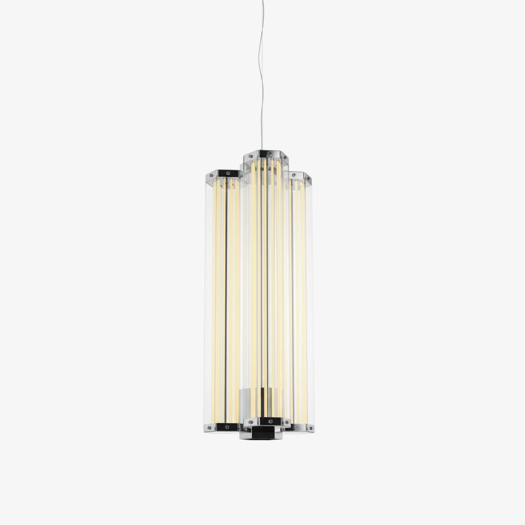 Hexagonal Glass Pendant Lamp - Vakkerlight