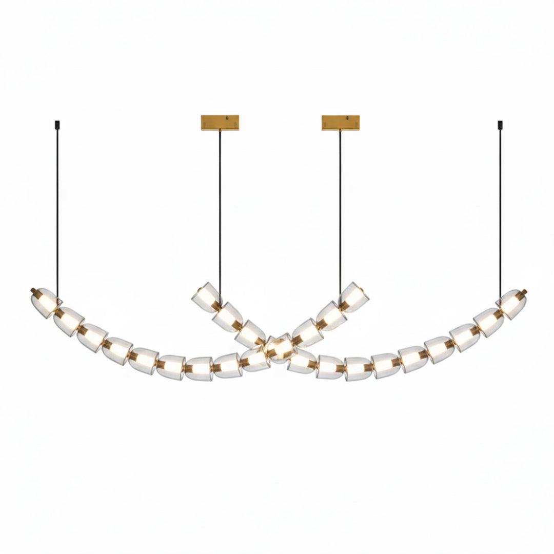 Gabriel Gold Chandelier - Vakkerlight