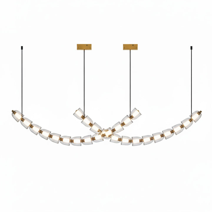 Gabriel Gold Chandelier - Vakkerlight