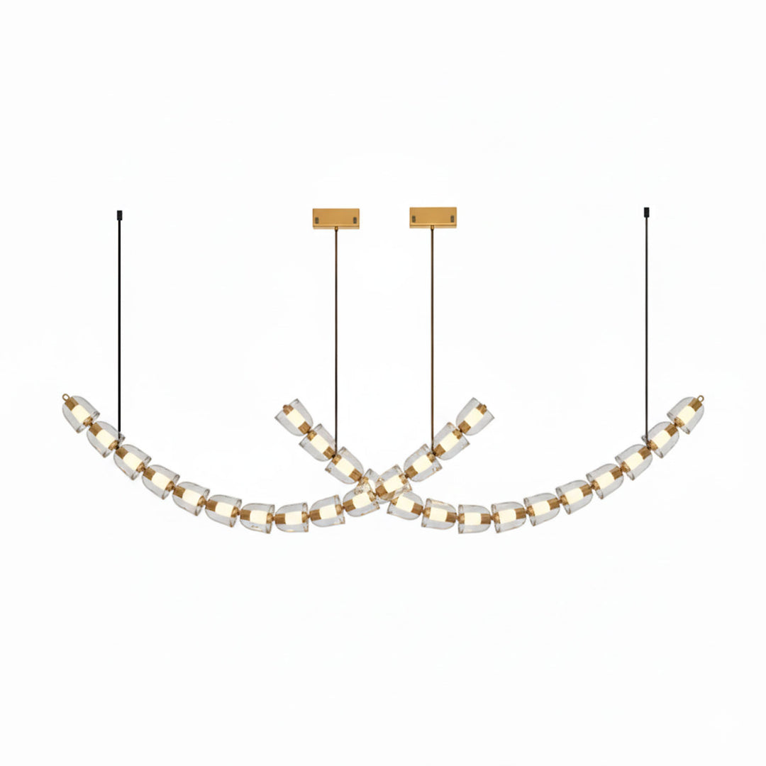 Gabriel Gold Chandelier - Vakkerlight