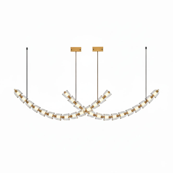 Gabriel Gold Chandelier - Vakkerlight