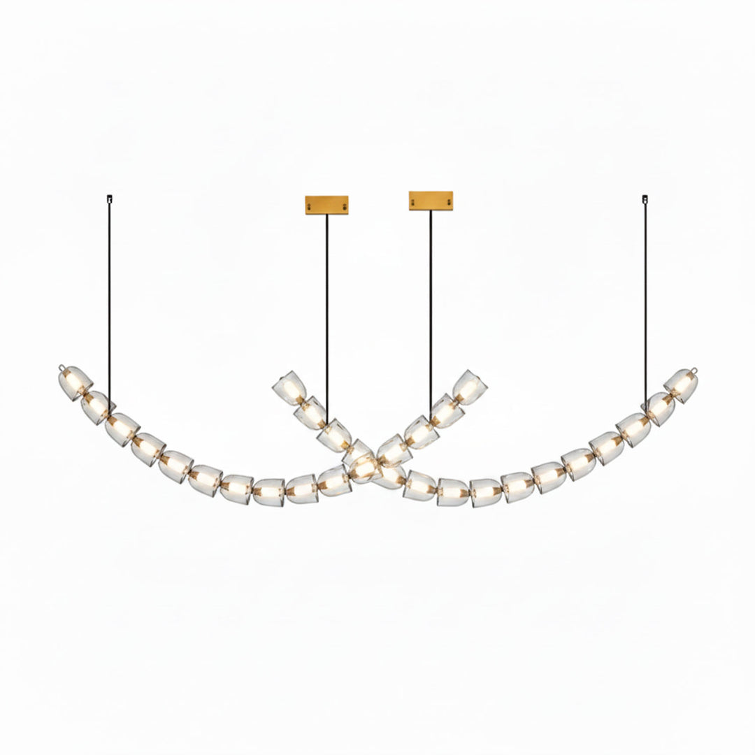 Gabriel Gold Chandelier - Vakkerlight