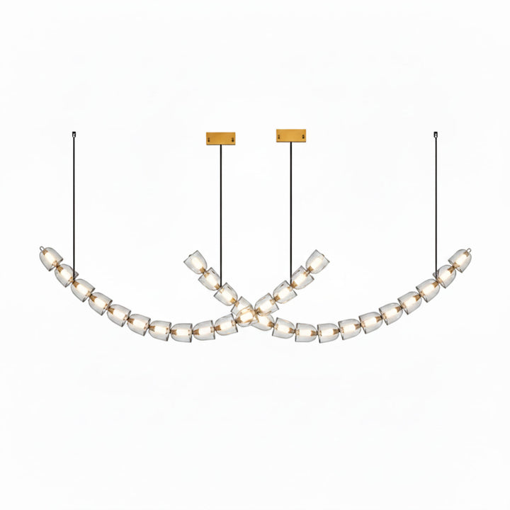 Gabriel Gold Chandelier - Vakkerlight