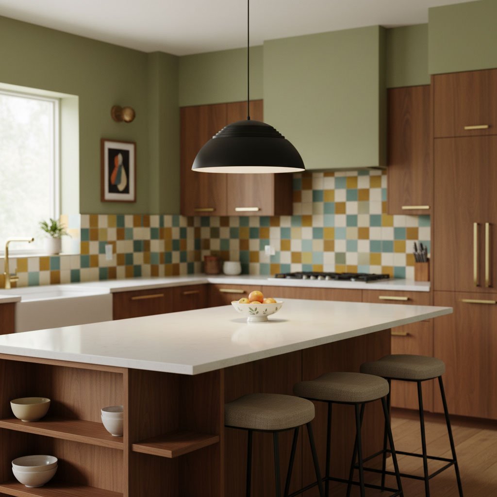 Abat Jour Pendant Lamp - Vakkerlight