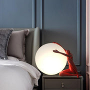 Humanoid Ball Holding Table Lamp - Vakkerlight