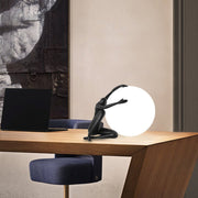 Humanoid Ball Holding Table Lamp - Vakkerlight