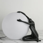 Humanoid Ball Holding Table Lamp - Vakkerlight