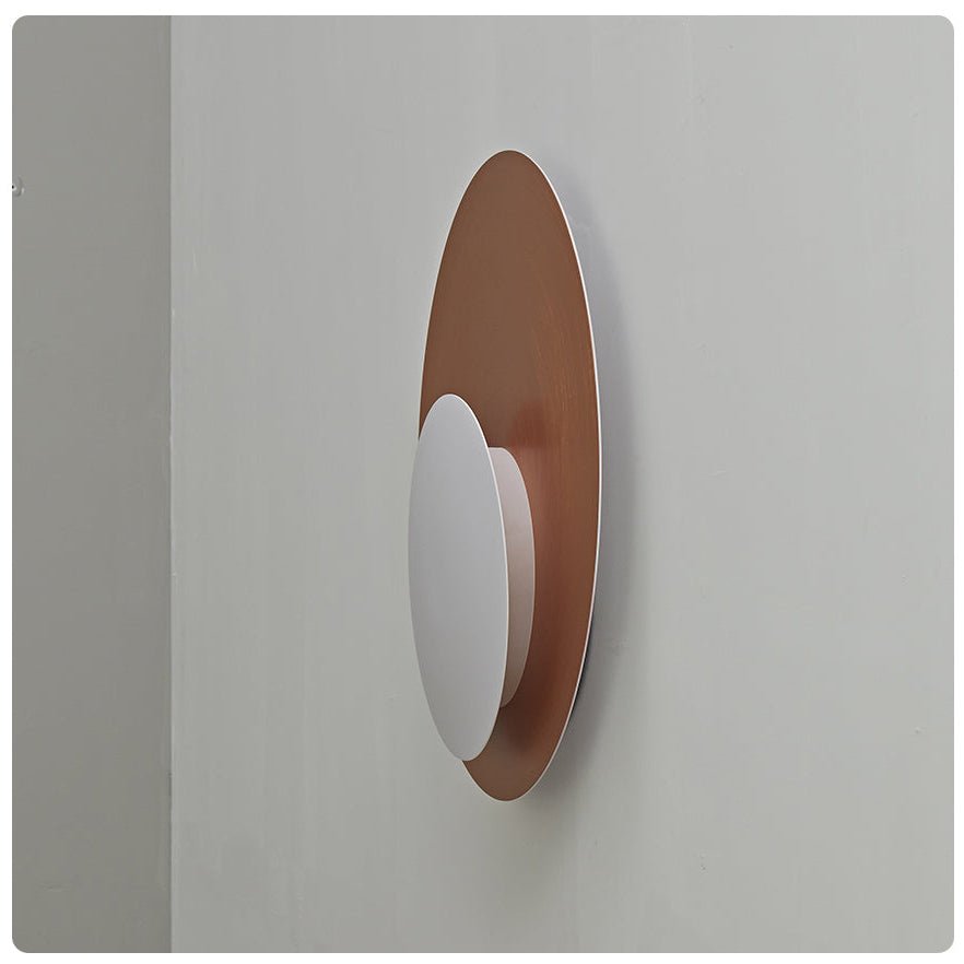 Abstract Circular Crescent Wall Sconce - Vakkerlight