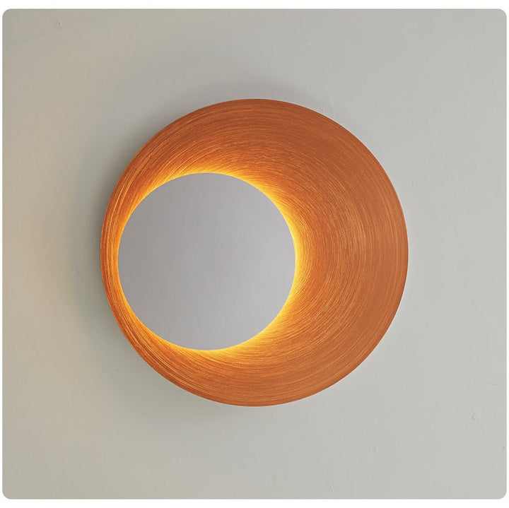 Abstract Circular Crescent Wall Sconce - Vakkerlight