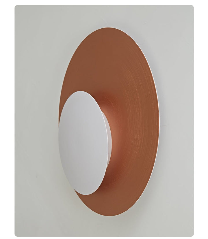 Abstract Circular Crescent Wall Sconce - Vakkerlight